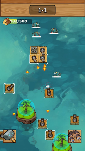 Android application Raft TD screenshort