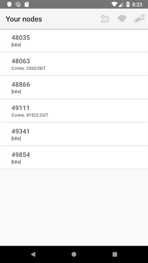 ClearNode Screen 2