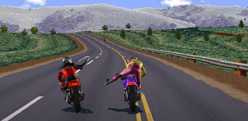Road Rash like computer game cover