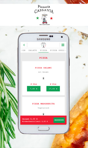 Pizzeria Cassavia Screen 3