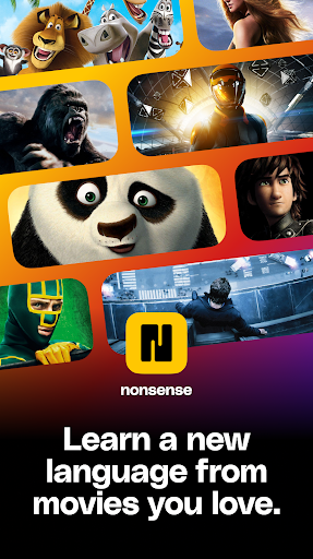 Android application Nonsense: languages w/movies screenshort