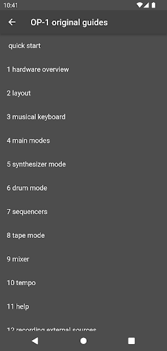 teenage engineering guides