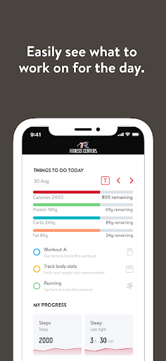 TR Fitness Screen 2