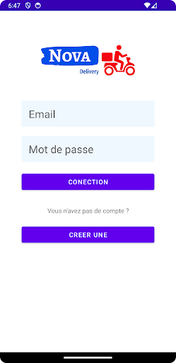 Android application Nova - Business screenshort
