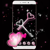 Glitter Love Diamond Theme icon