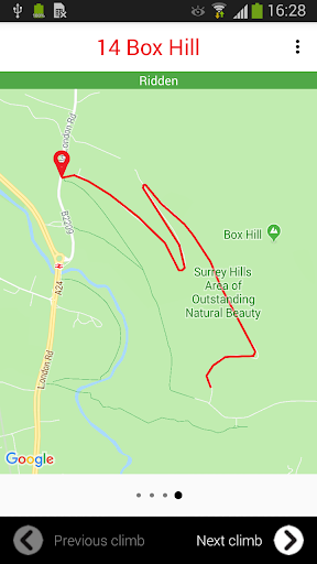 Cycling Climbs of South-east E Screen 2