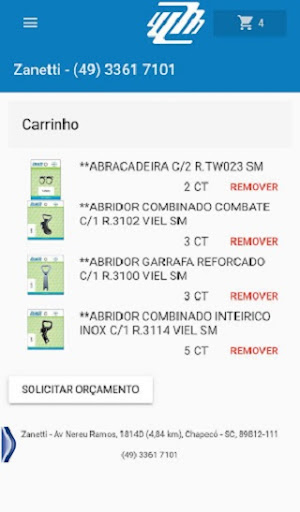 Distribuidora Zanetti Screen 3