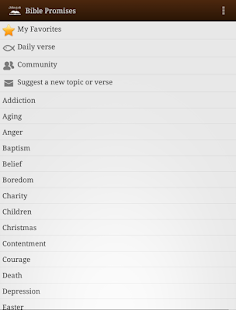Bible Promises Screenshot