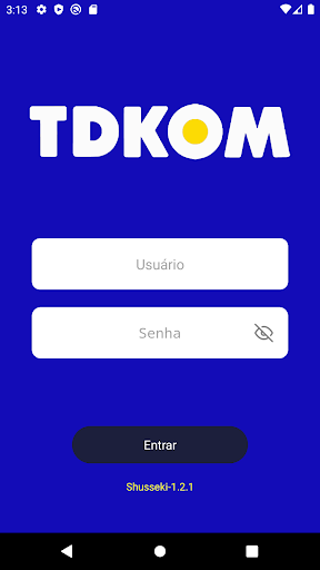 Android application TDKOM: Gestão de Vendas screenshort