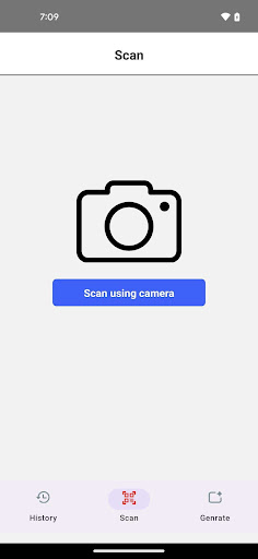 Android application QR Code Smart Scan screenshort
