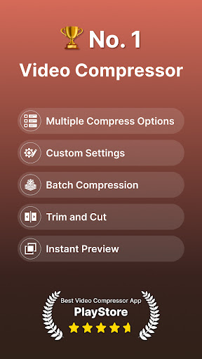 Compress Video Size Compressor Screenshot 1 - AppWisp.com