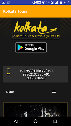 Kolkata Tours Screen 2