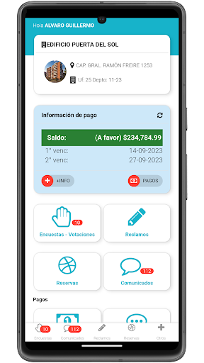 Android application Redconar screenshort