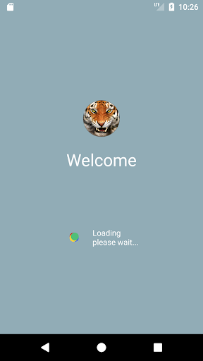 Android application Tiger Sounds screenshort