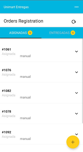 Unimart Delivery Screen 2