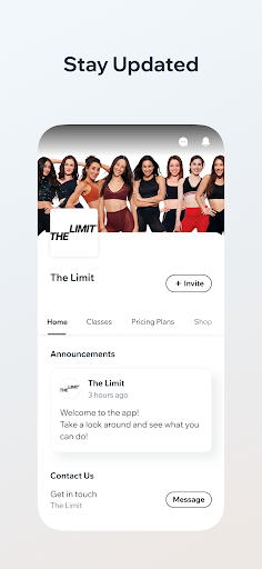 The Limit Classes Screen 3