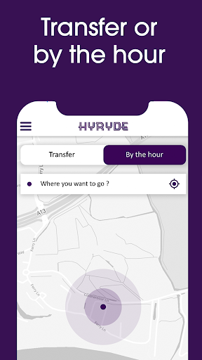 HYRYDE- Chauffeur Services Screen 2