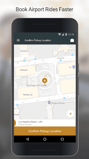 Android application ExecuCar screenshort