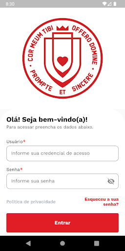 Android application Colégio Aliança screenshort