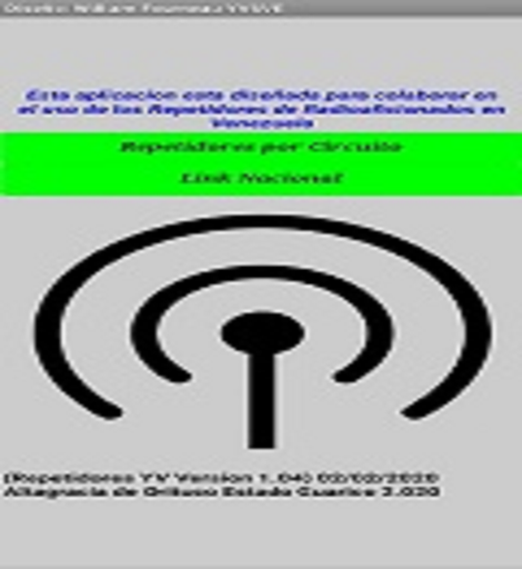 Android application RepetidoresYV screenshort