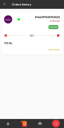 Vio Mart Delivery App Screen 2