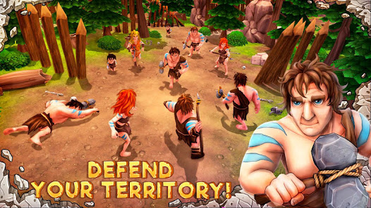 Captura 1 Caveman Island Survival Simula android