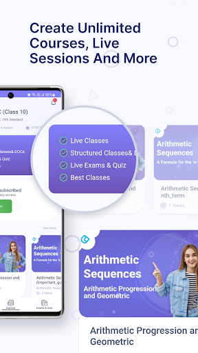 Educational Mobile App Screen 2