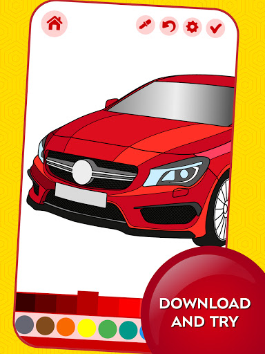 German Cars Coloring Book