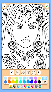 Mandala Coloring Pages Screenshot