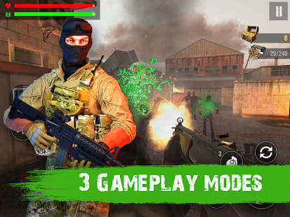 Zombie Shooter Hell 4 Survival Captura de pantalla