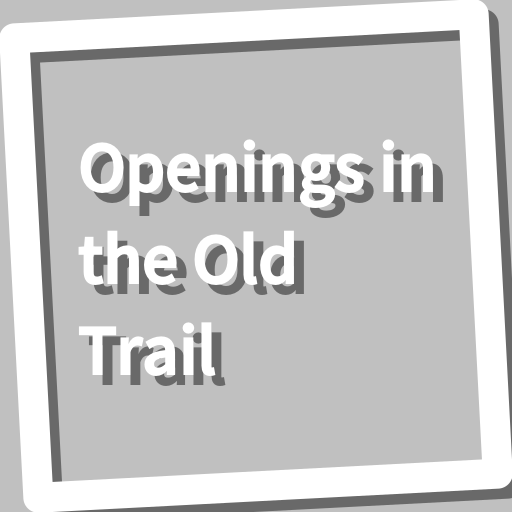 Book, Openings in the Old Trai logo