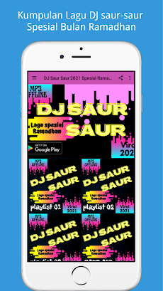 DJ Saur Saur 2021 Spesial Ramadhan Offlineのおすすめ画像4