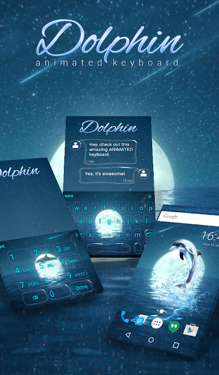 Dolphin Keyboard Wallpaper HD - 5.10.45 - (Android)