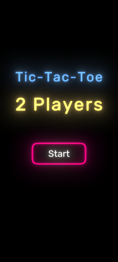 Android application Tic-Tac-Toe screenshort