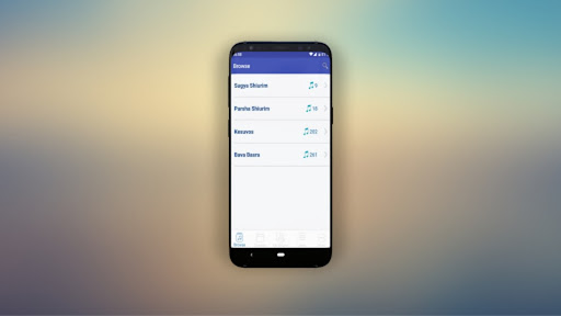 Android application Rebbetzin Ruthie Halberstadt screenshort