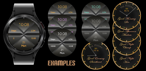 Android application TSD27 Watch Face Wear OS screenshort