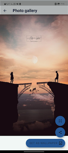 Android application cool photos for wallpaper screenshort