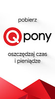 screenshot of Qpony Okazje Zniżki Kupony Rab