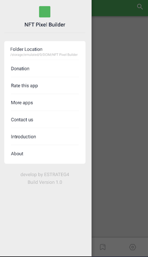 NFT Pixel Builder Screen 3