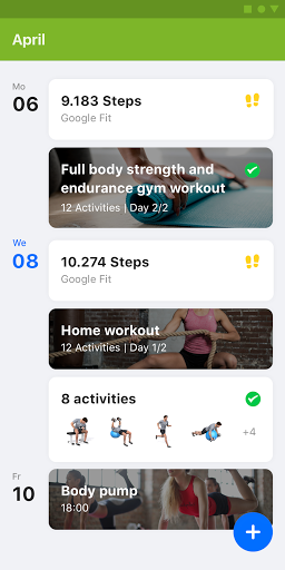 myfittrainer Screen 2