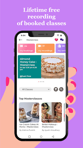 Android application Pankhuri - Women's Community screenshort