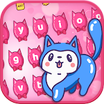 Cover Image of Descargar Cat Love Keyboard-Cute Kitty T  APK