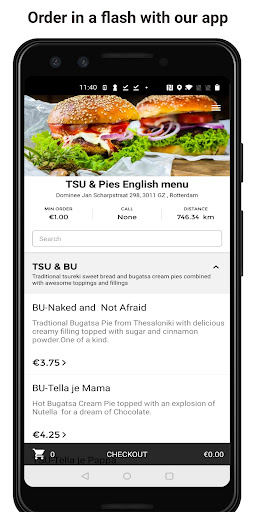Android application TSU screenshort