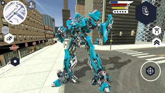 Robot Machin Car Transformer - Robot Car Games