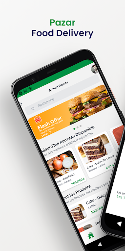 Android application pazar screenshort