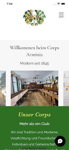 Android application Corps Arminia screenshort