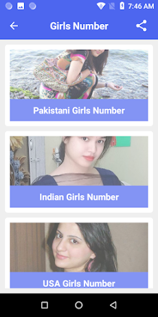 Pakistani Girls Mobile Numbersのおすすめ画像1