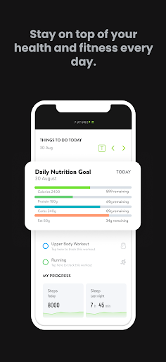FutureFIT Health Screen 2
