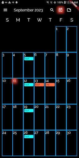 Android application Our Calendar screenshort