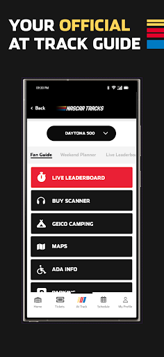 Screenshot of NASCAR Tracks
